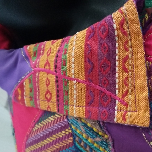 Sharon Anthony women's jacket multicolor wearable art deco size 1X - Picture 8 of 15